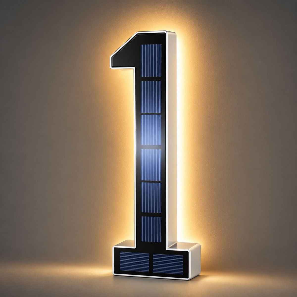 Solar LED House Number Sign product image