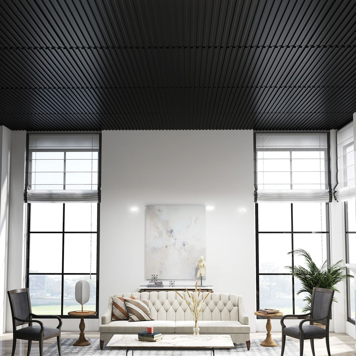 Interior PVC Slat Wall Panels (12 or 24-Pack) product image