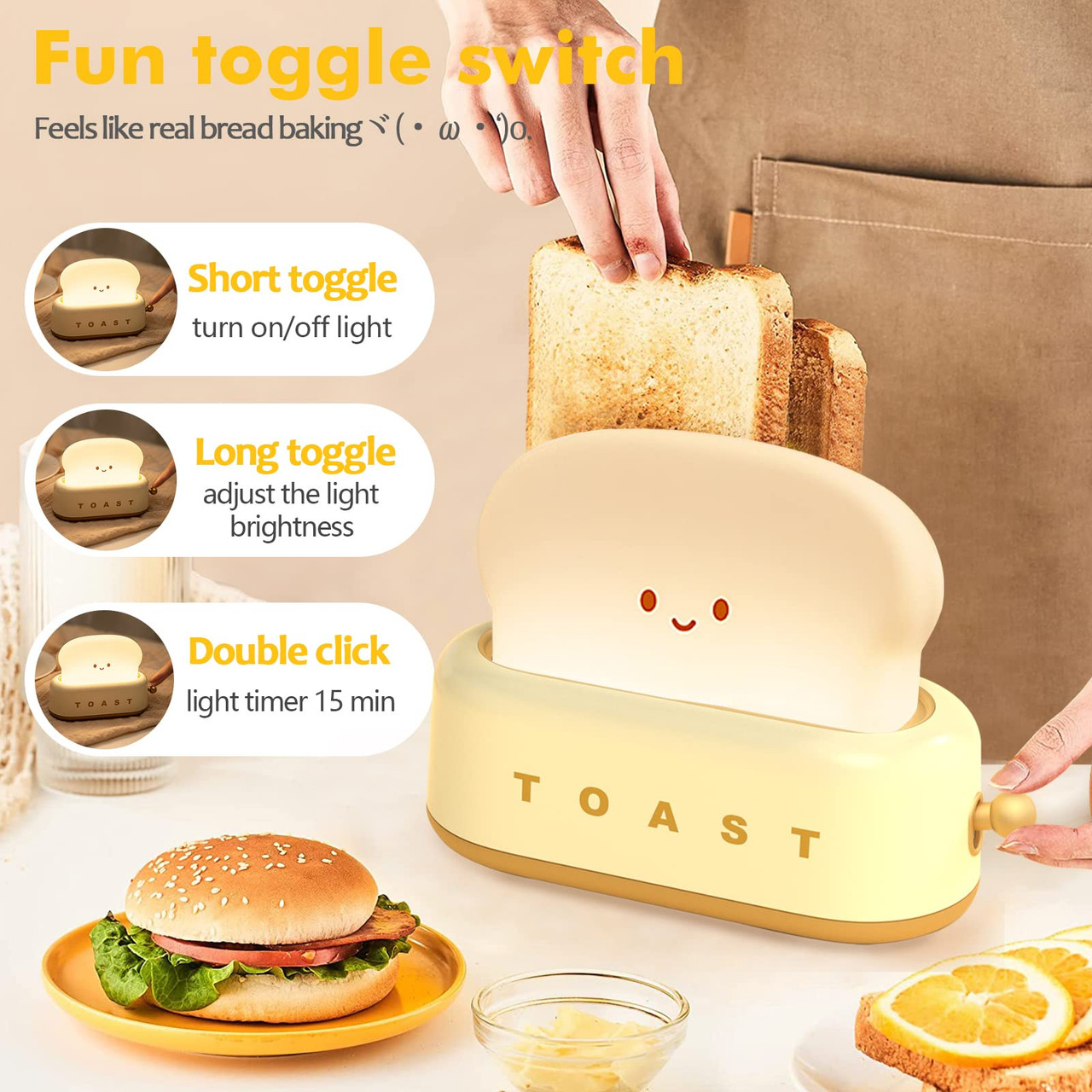 Toast Night Light product image