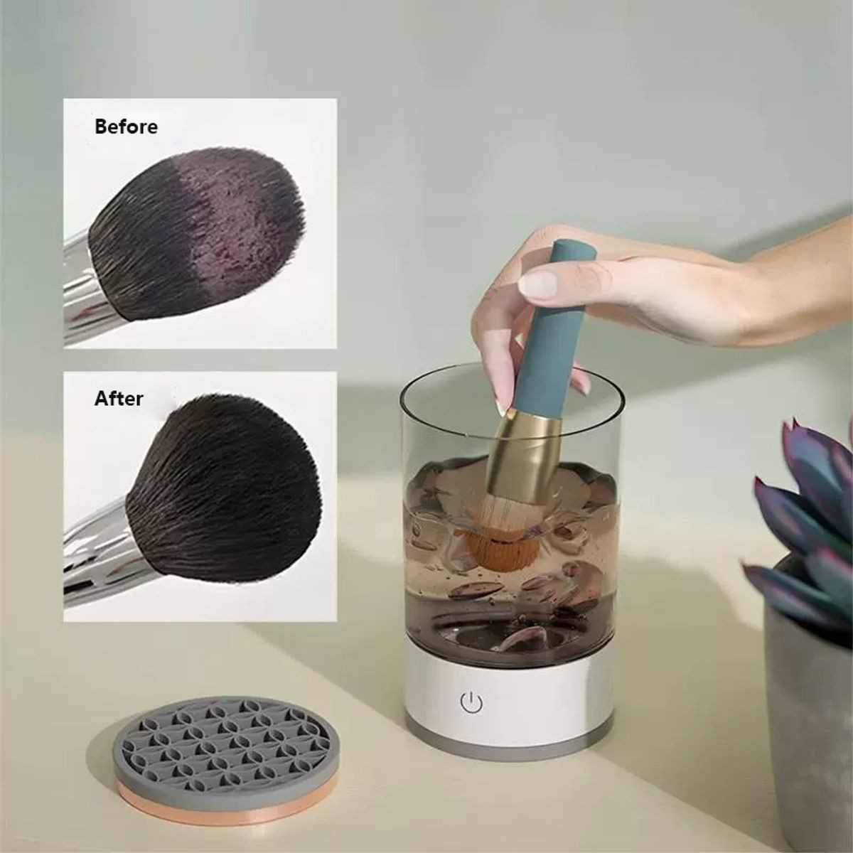 BENE No Mess Makeup Brush Cleaner  product image