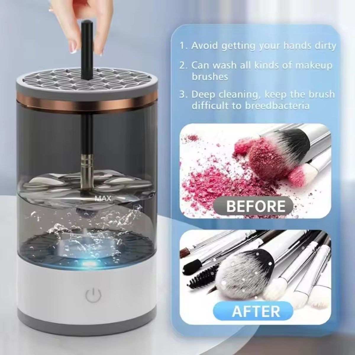 BENE No Mess Makeup Brush Cleaner  product image
