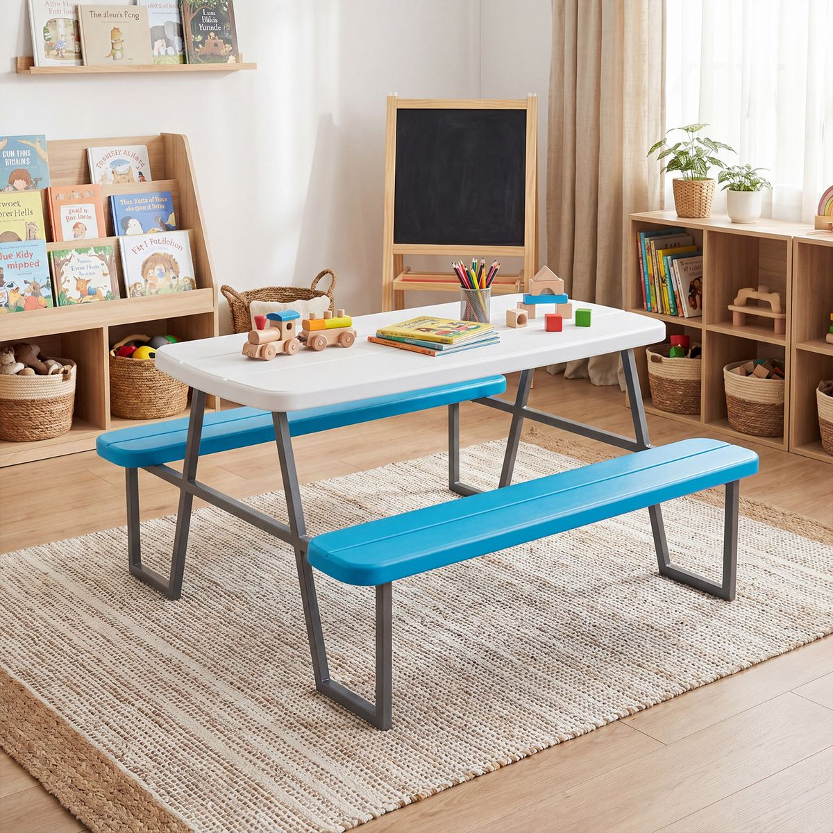 Kids' Picnic Table with Benches product image