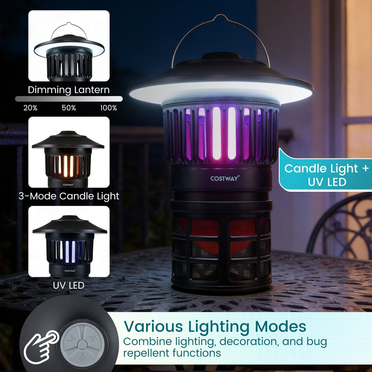 Rechargeable Electric Bug Catcher product image