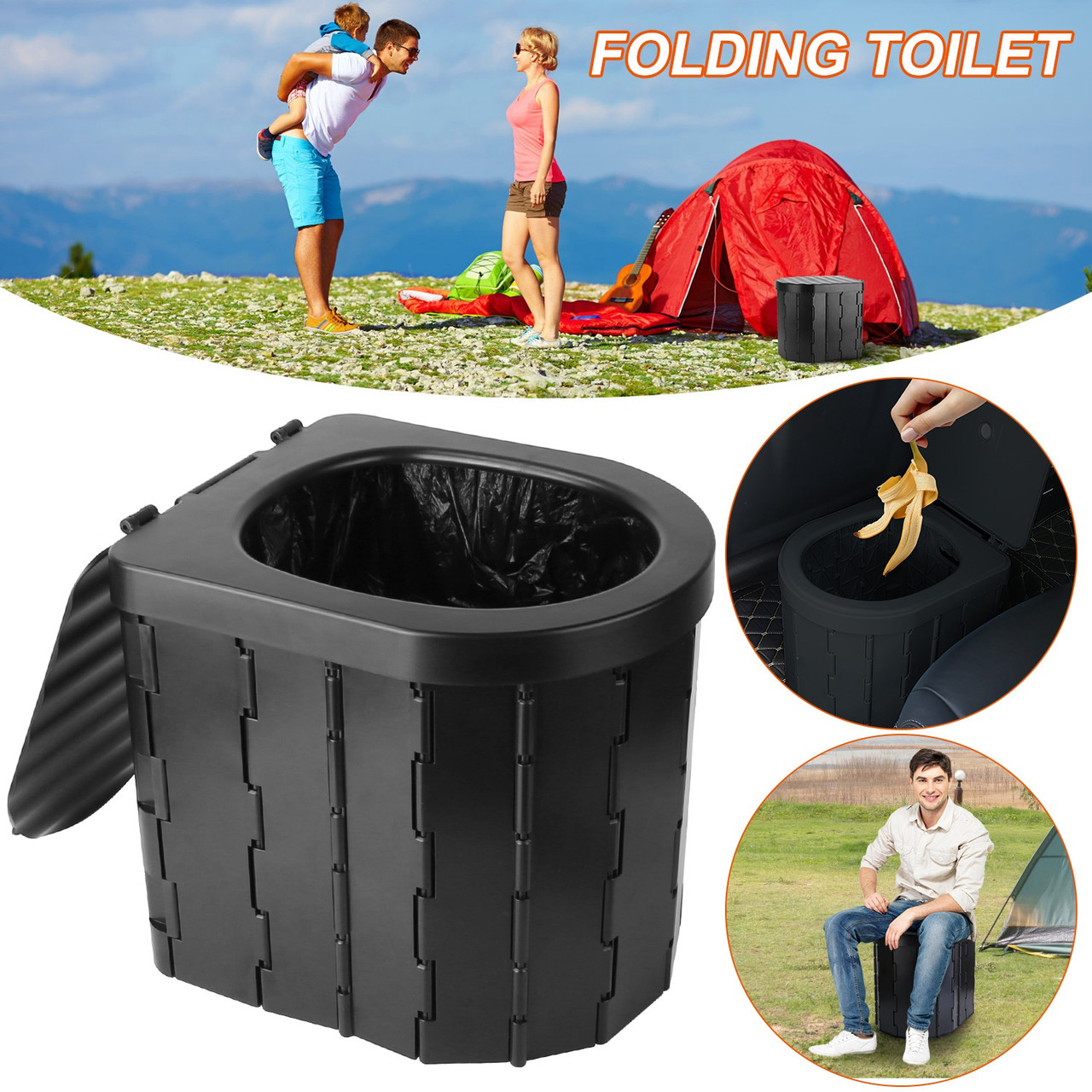 Foldable Portable Toilet product image