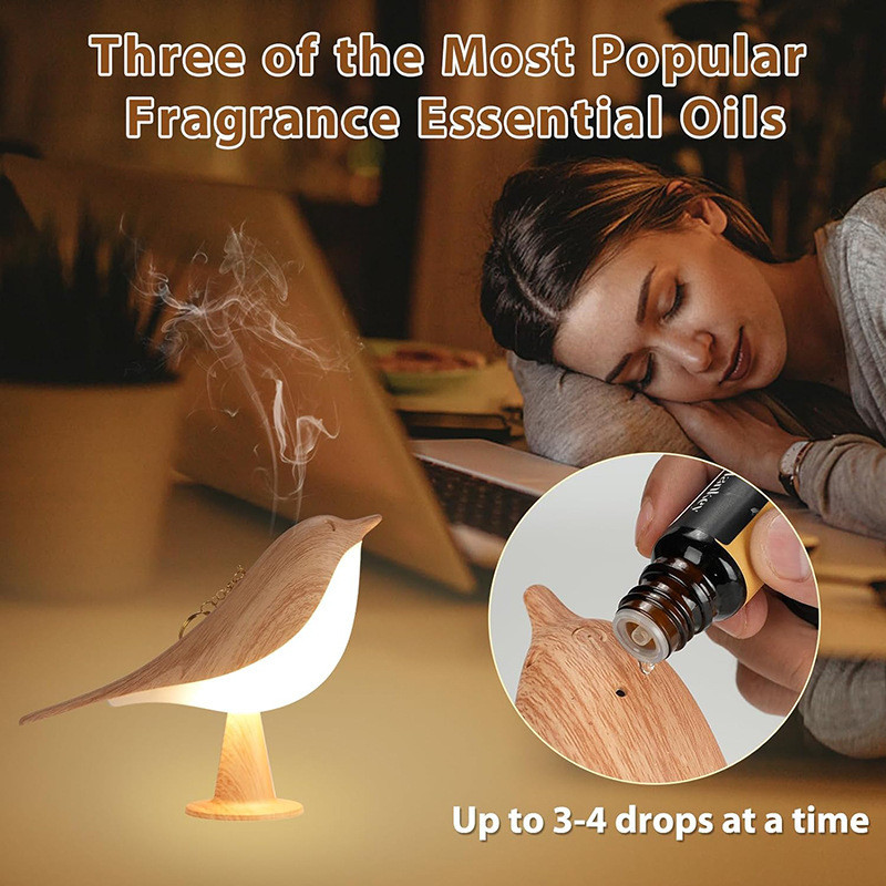 Bird Shaped Essential Oil Diffuser Night Light product image