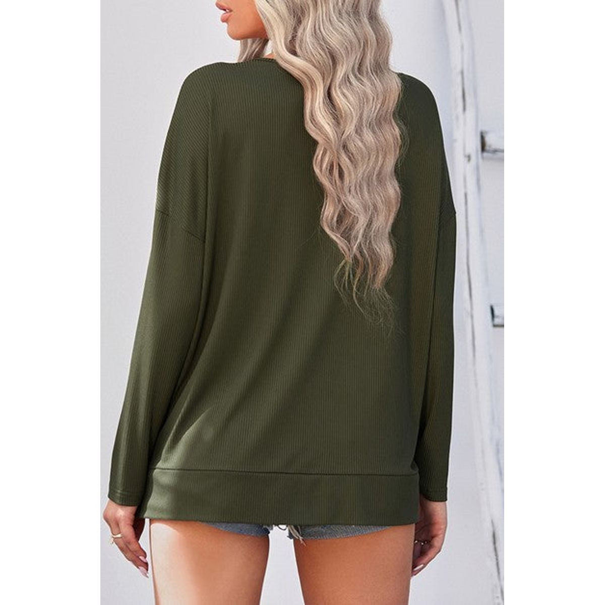 Banded Bliss V-Top product image