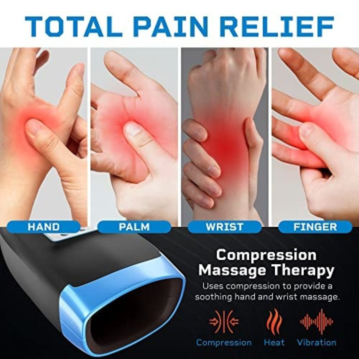 LifePro Hand Massager for Arthritis, Carpal Tunnel, Stiff Joints product image