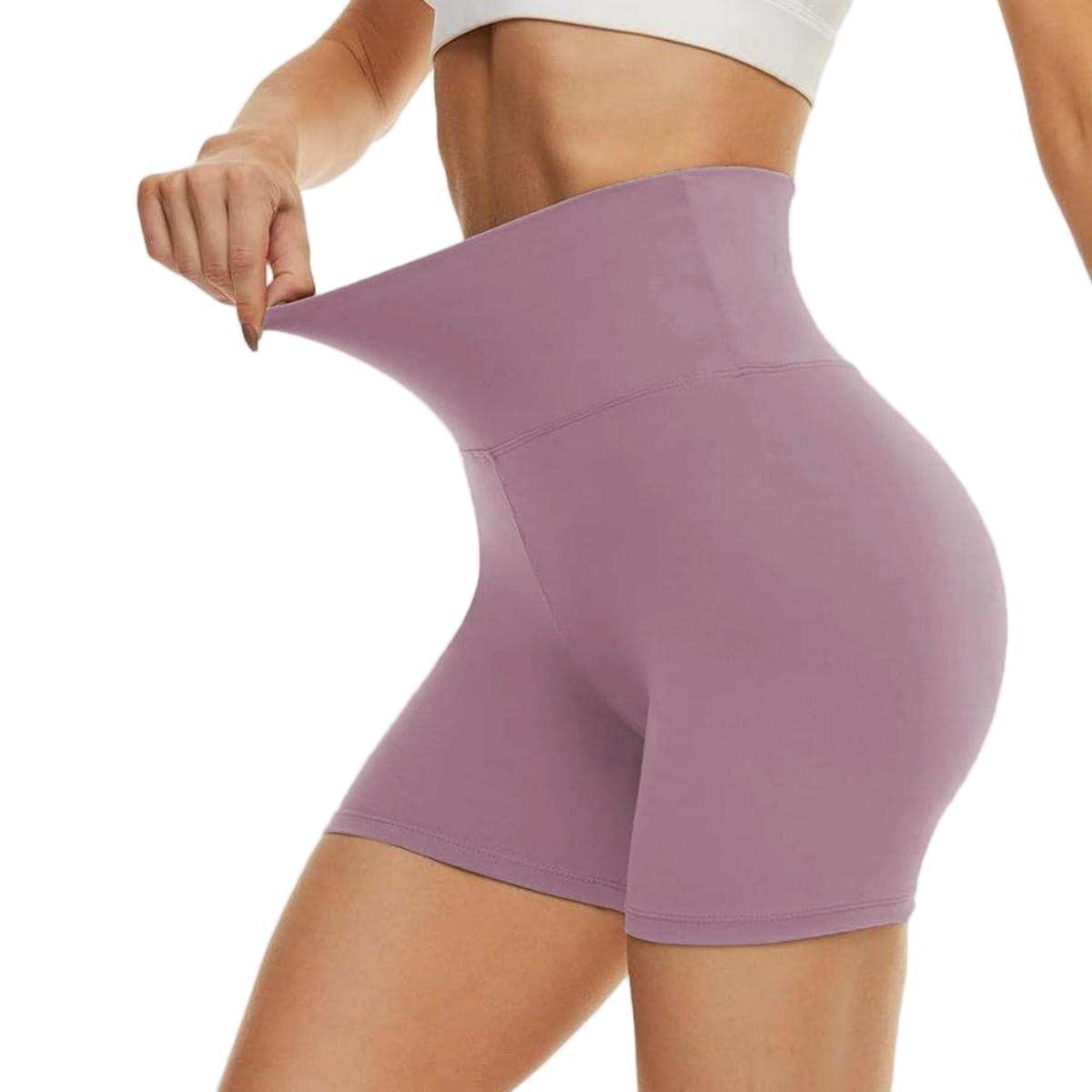 Women's Soft High Waist Biker Shorts (1- to 3-Pack) product image