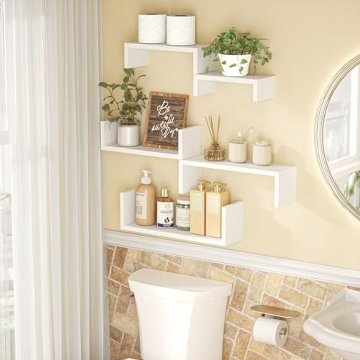 Floating Wall Shelves Set  product image