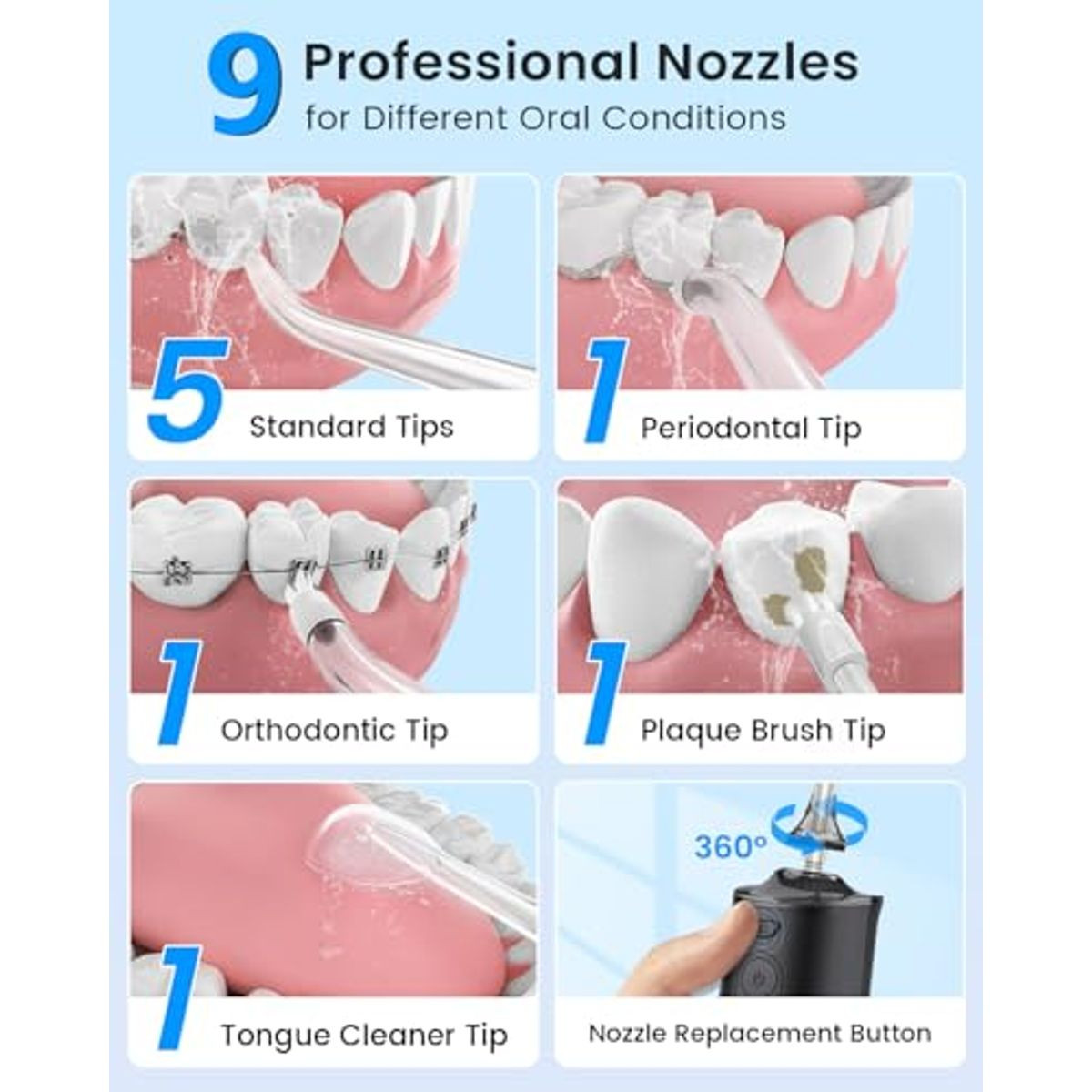 Cordless Dental Water Flosser  product image
