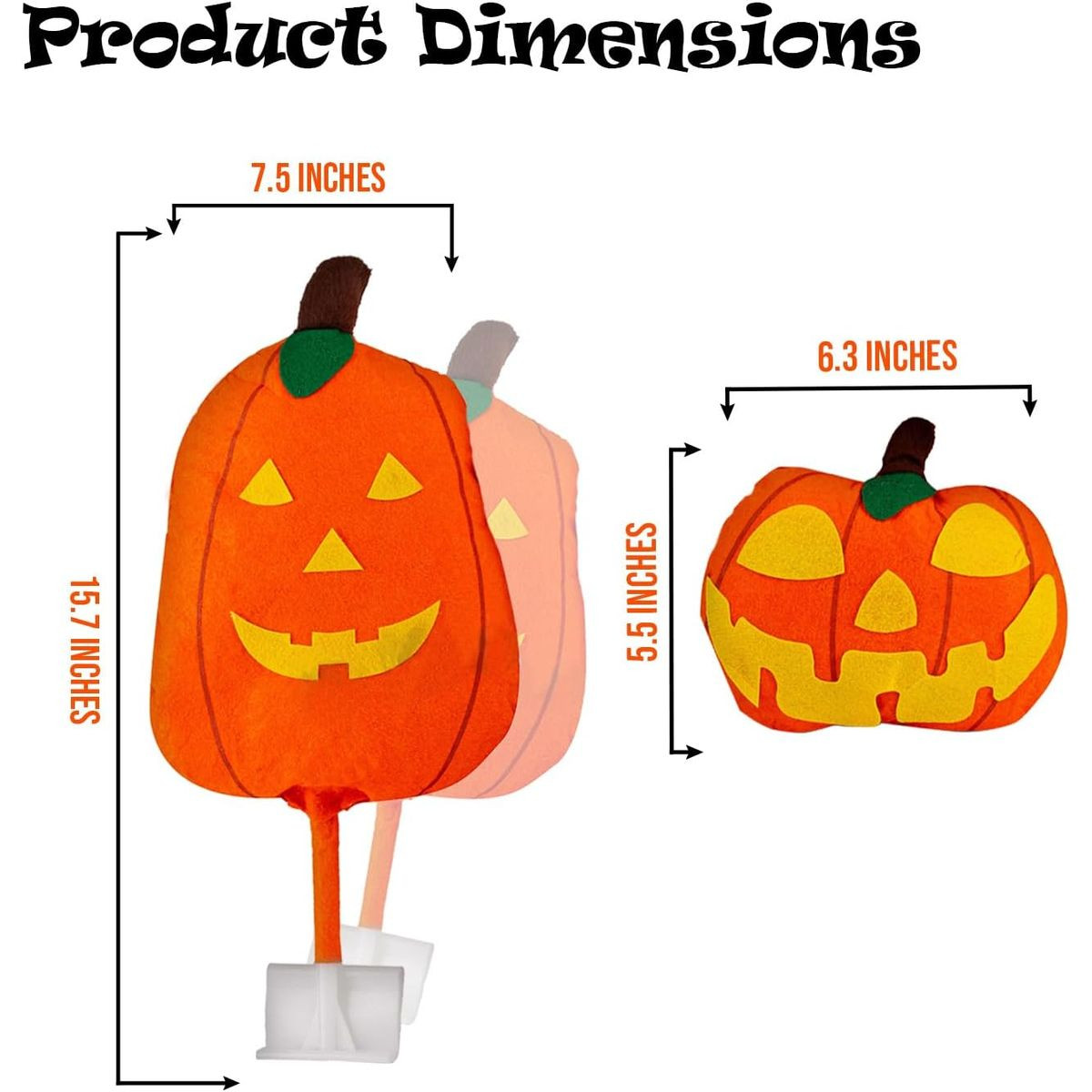 Halloween Pumpkin Car Decoration Kit - DailySteals