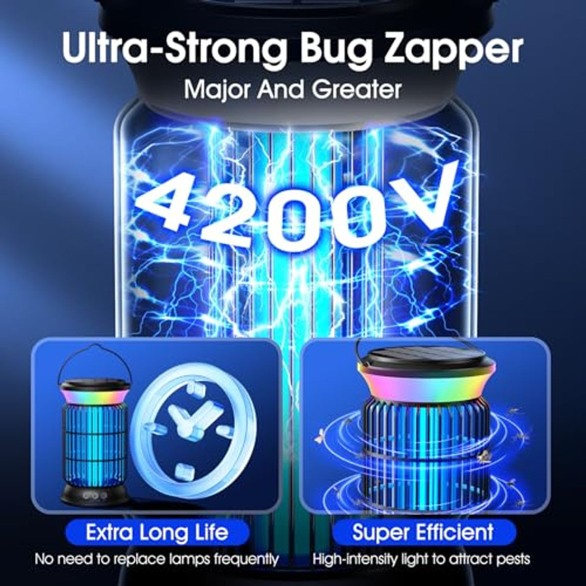 Outdoor Solar Bug Zapper product image