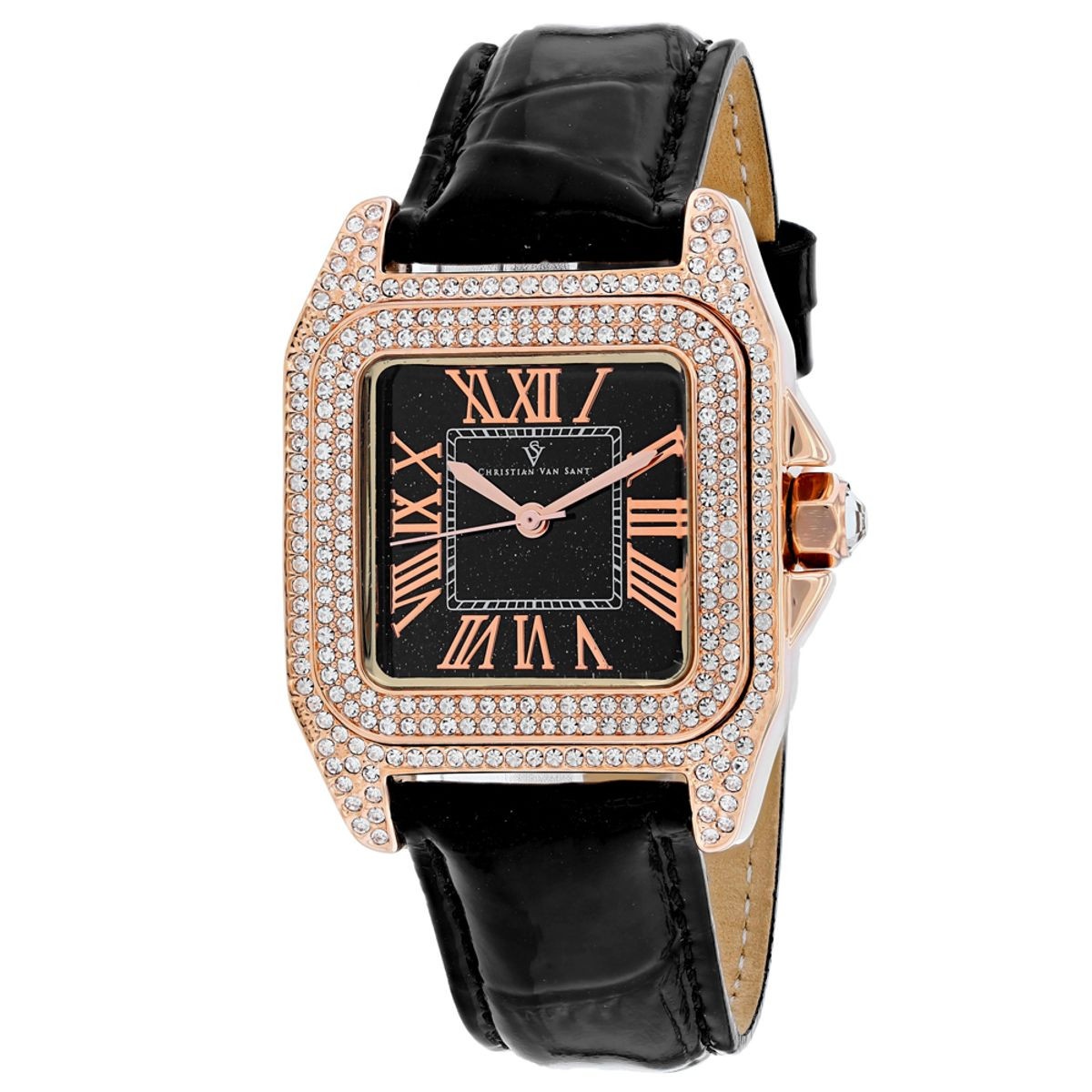 Christian Van Sant Women's Radieuse Black Dial Watch product image