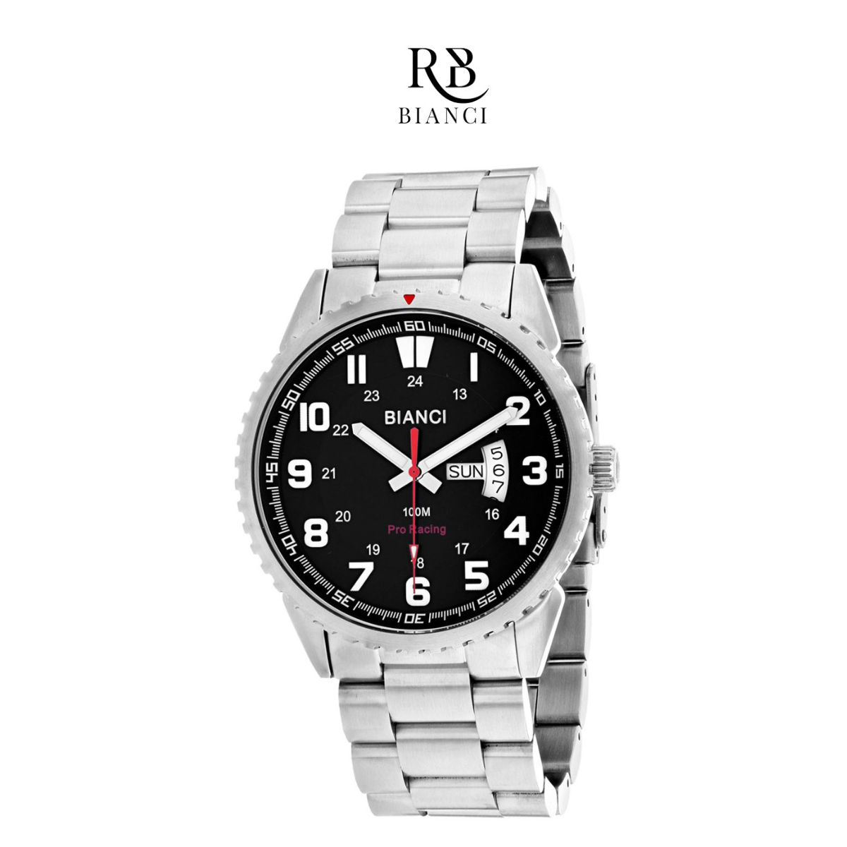 Roberto Bianci Men's Ricci Black Dial Watch product image