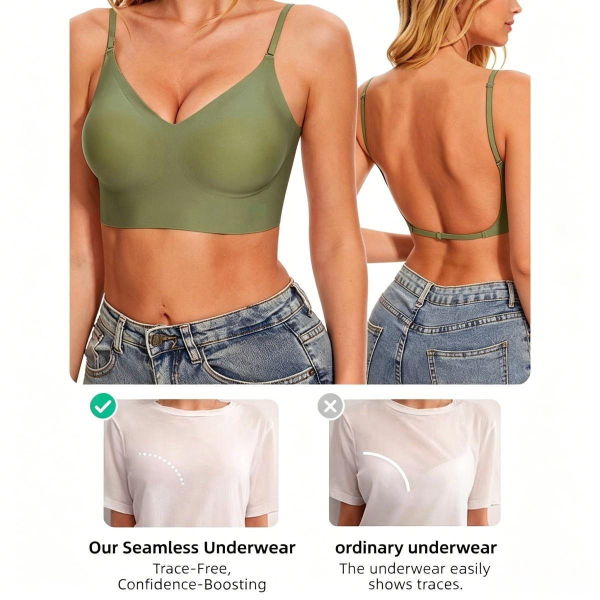 Women's Seamless Invisible Backless Bra product image
