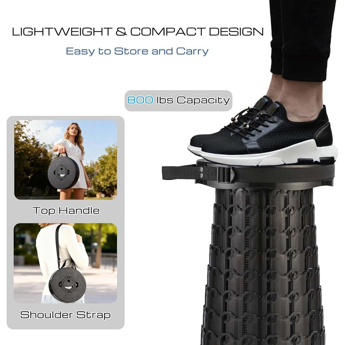 Seamless Outdoors Retractable Quick Stool product image