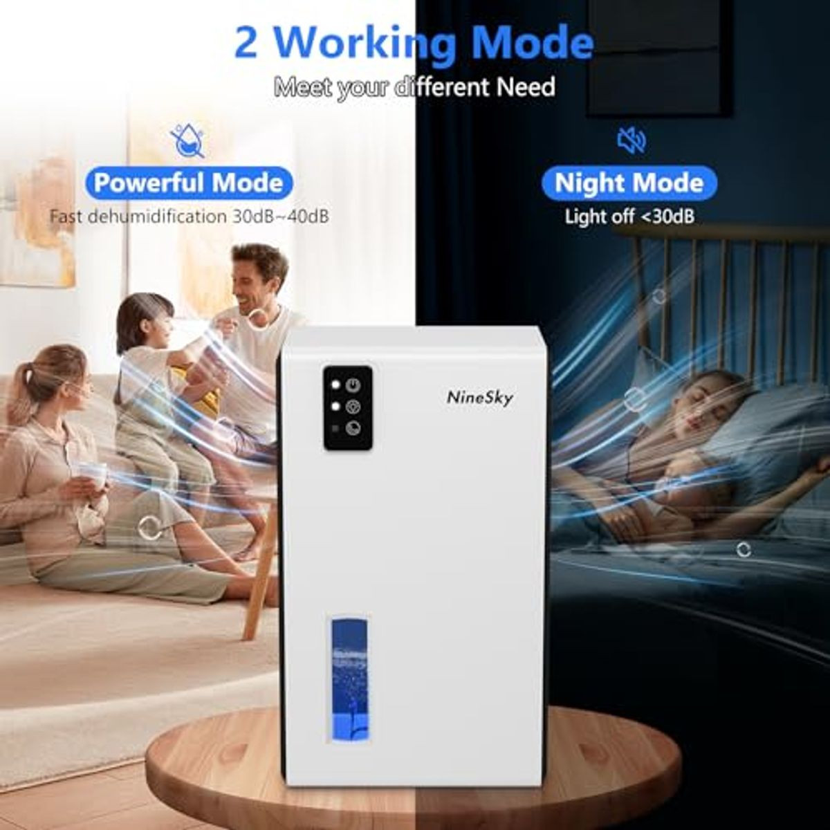 Ninesky Home Dehumidifier product image