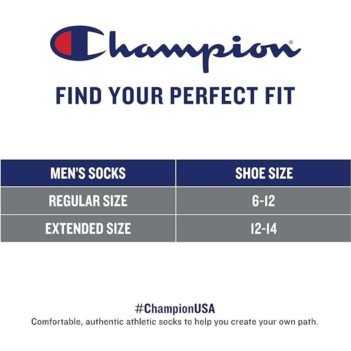 Champion Crew Socks (12-Pack) product image
