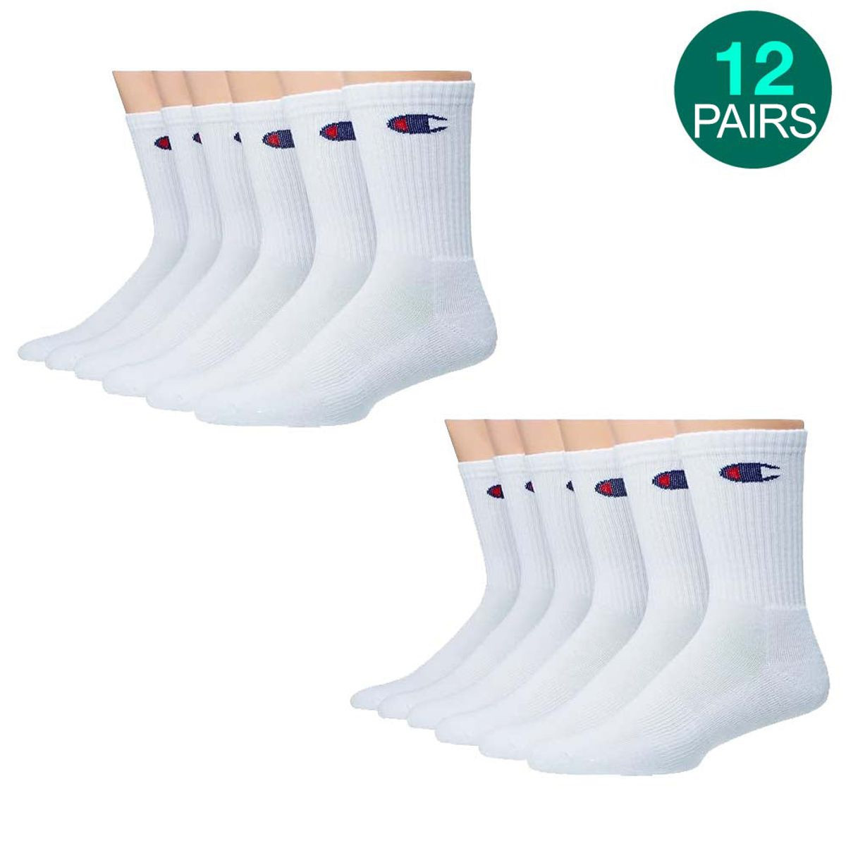 Champion Crew Socks (12-Pack) product image