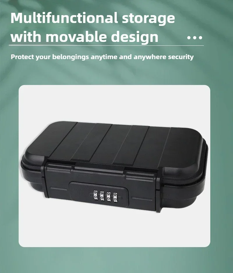 Portable Beach Safe with Combination Lock product image
