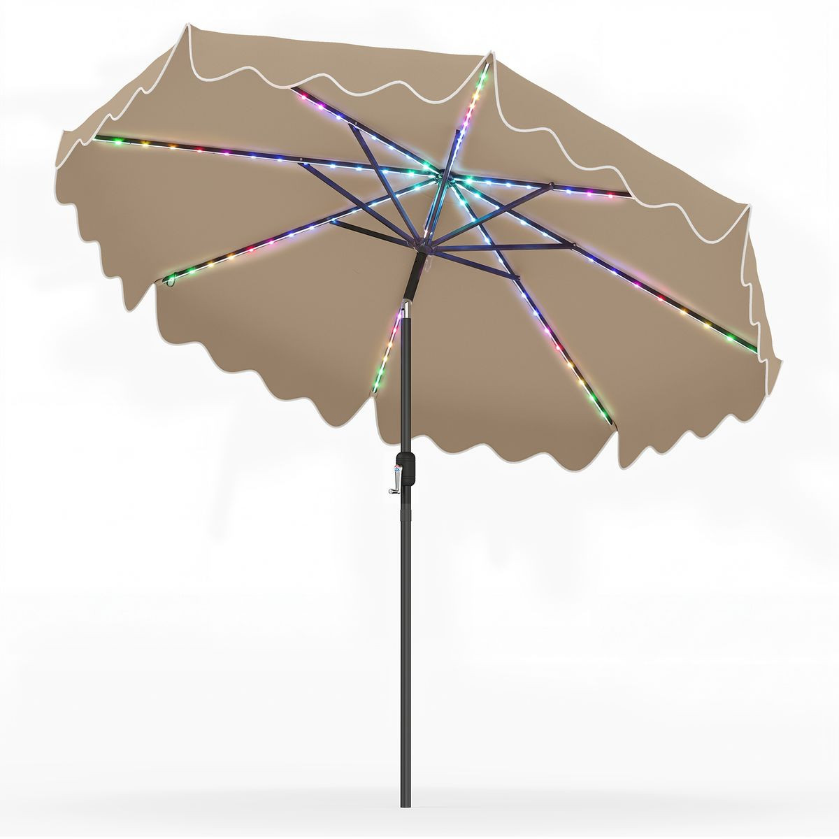 Solar Outdoor Market Table Umbrella product image