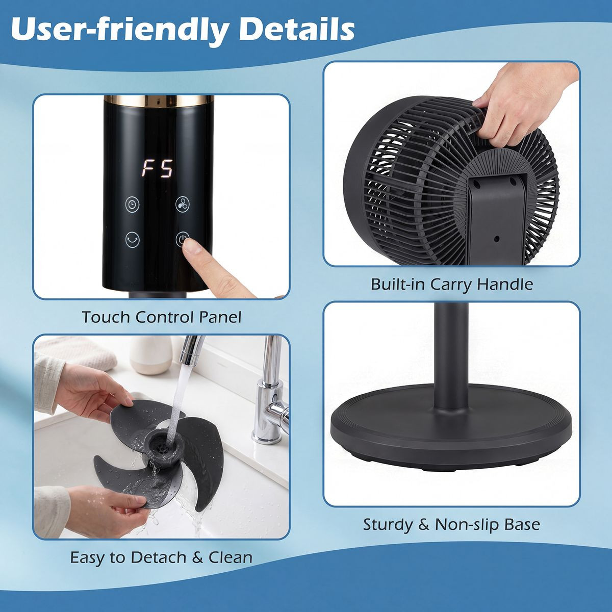 Oscillating Pedestal Fan  product image