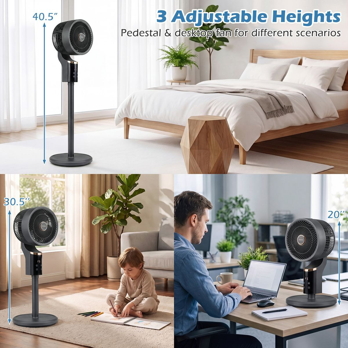 Oscillating Pedestal Fan  product image
