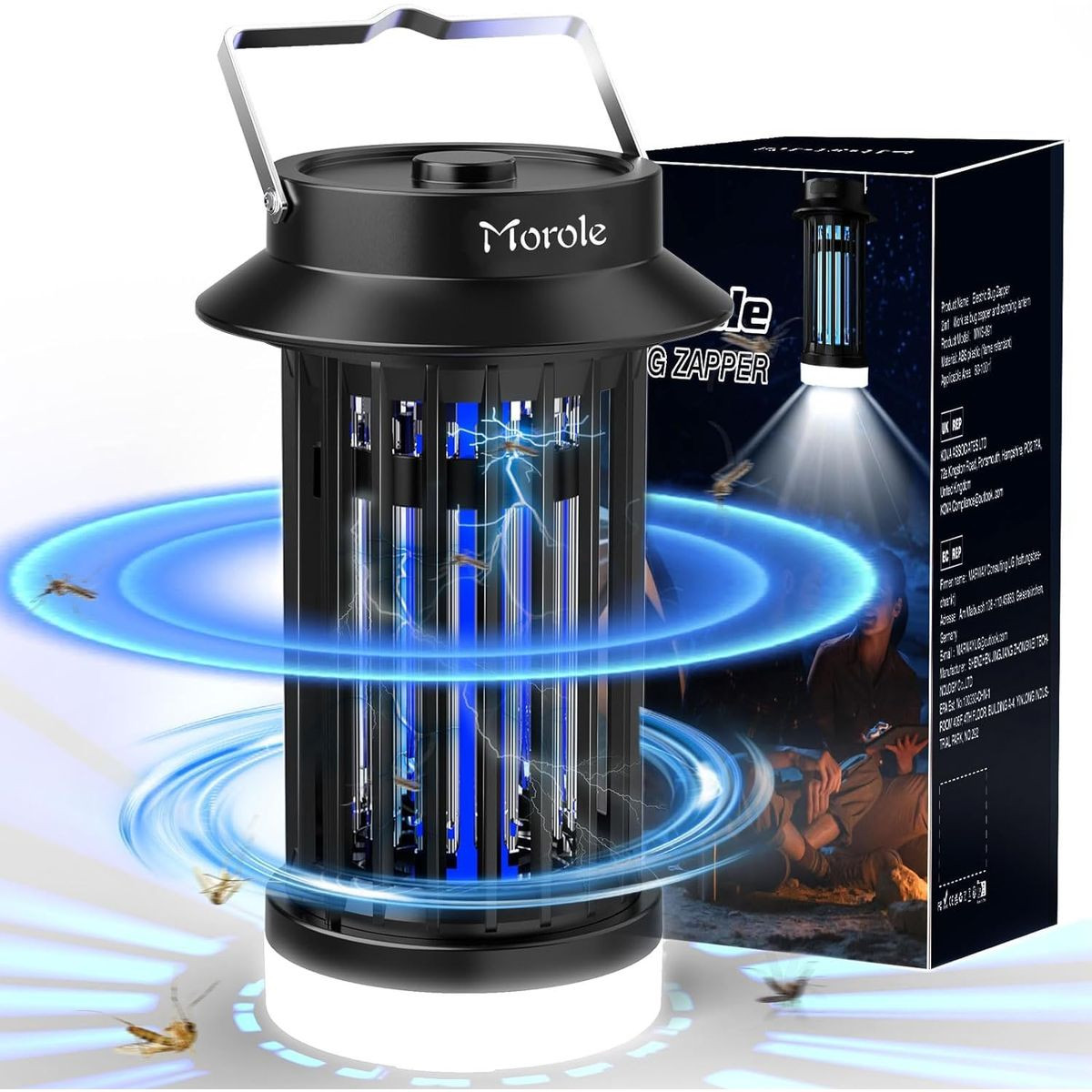 Rechargeable Mosquito Zapper with LED Light product image