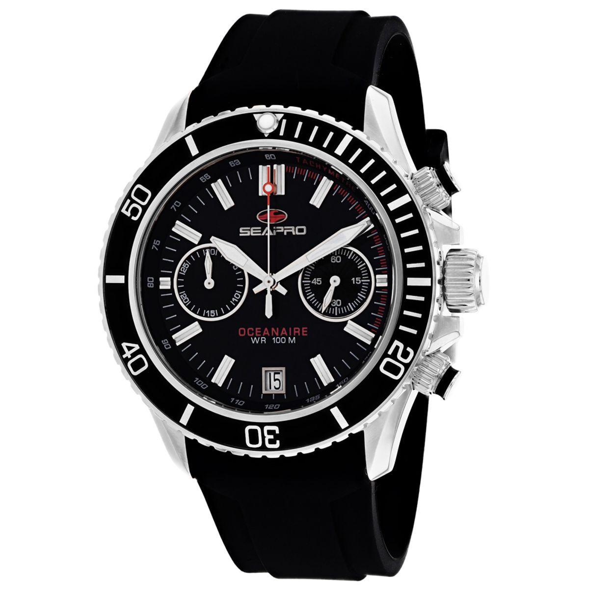 Seapro Men's Thrash Black Dial Watch product image