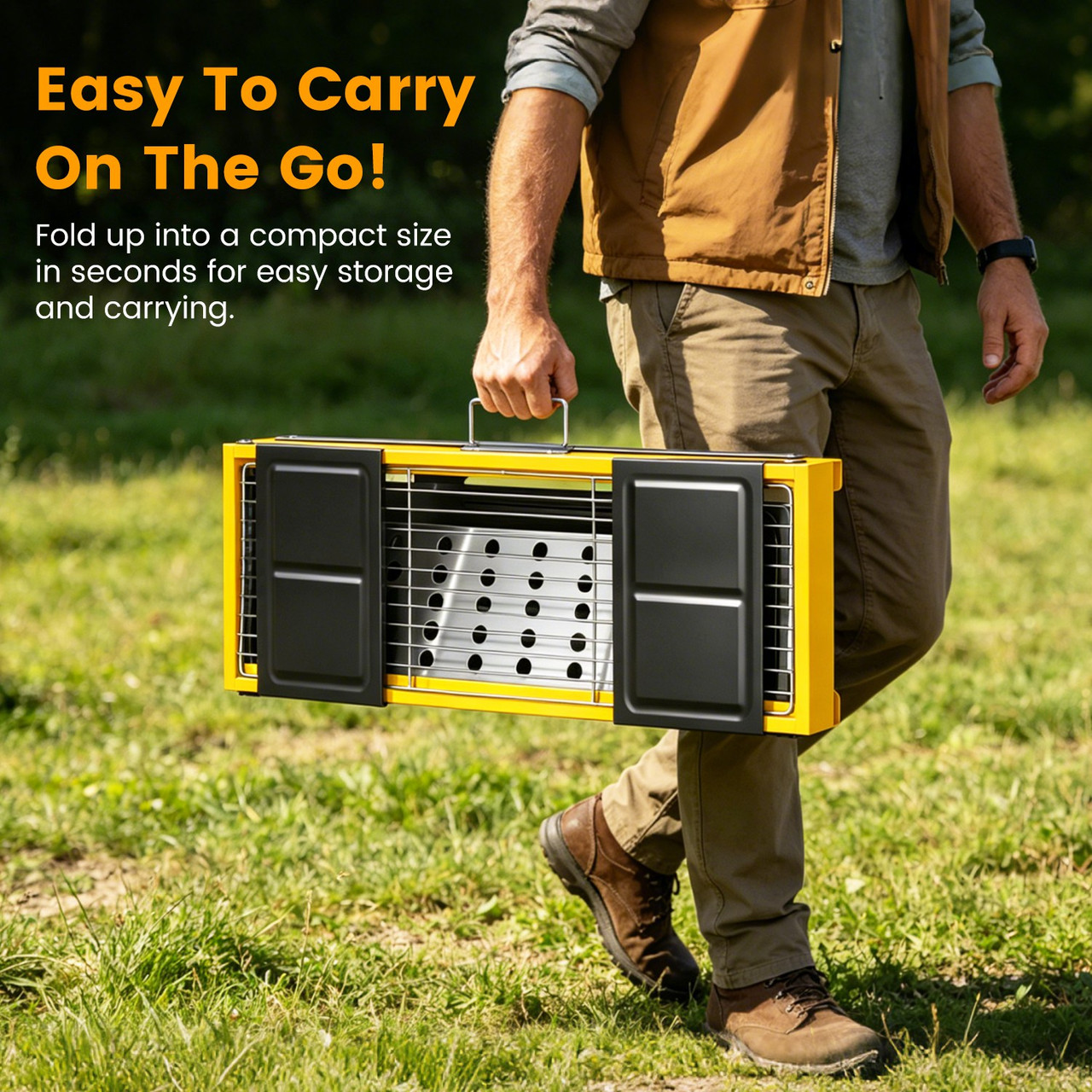 Foldable Charcoal Grill product image