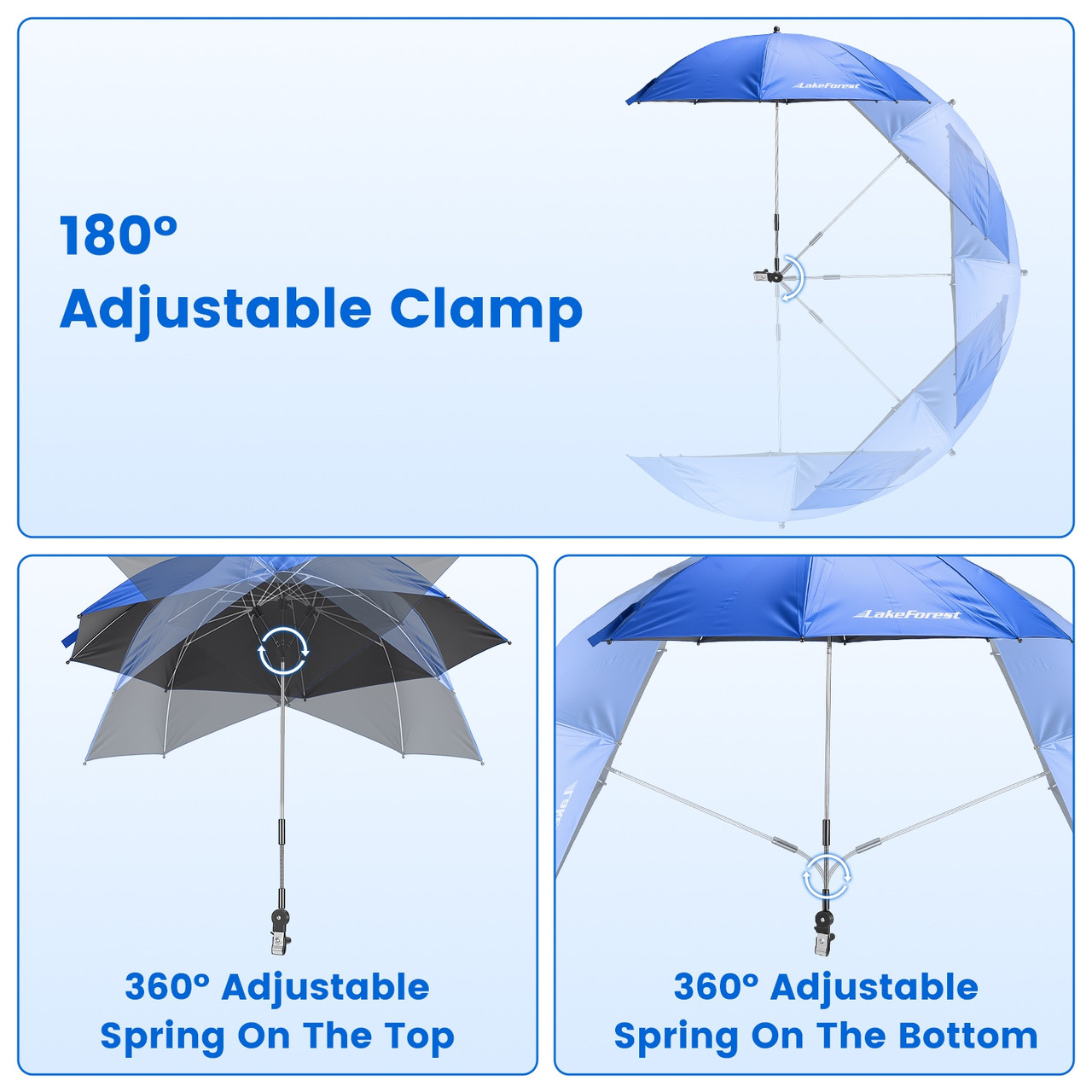 Portable Camping Chair with Sun Umbrella product image