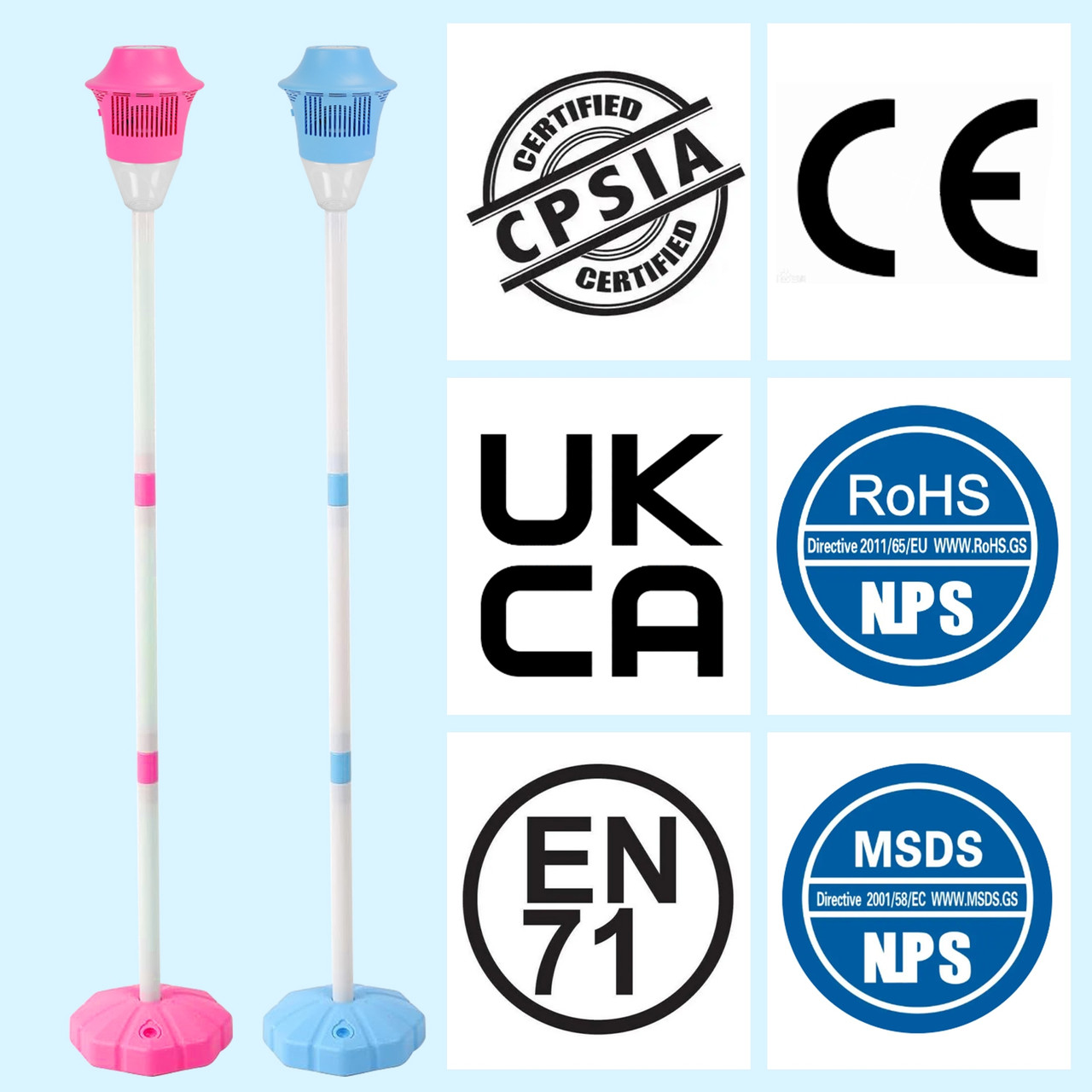 3-in-1 Standing Bubble Machine (2-Pack) product image
