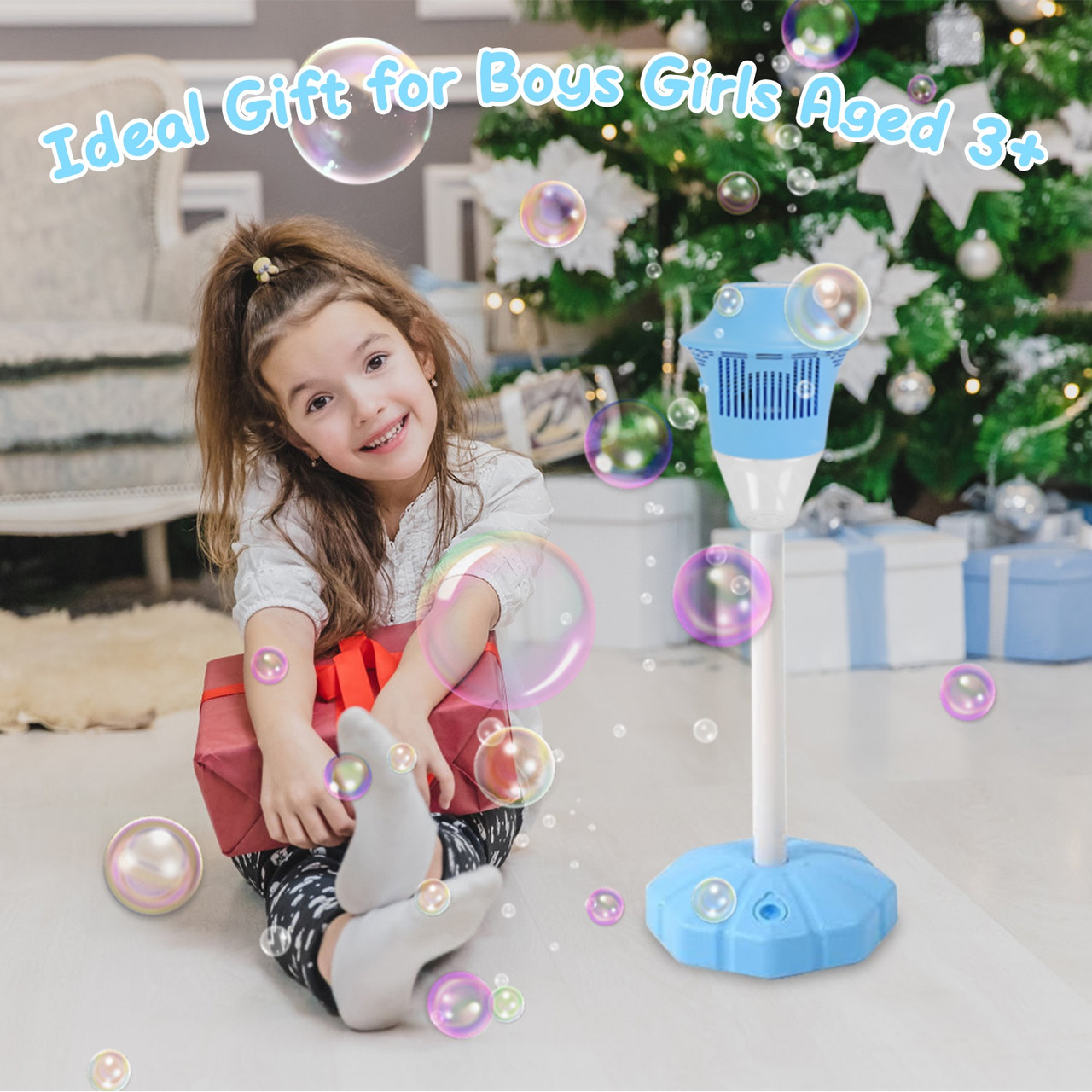 3-in-1 Standing Bubble Machine (2-Pack) product image