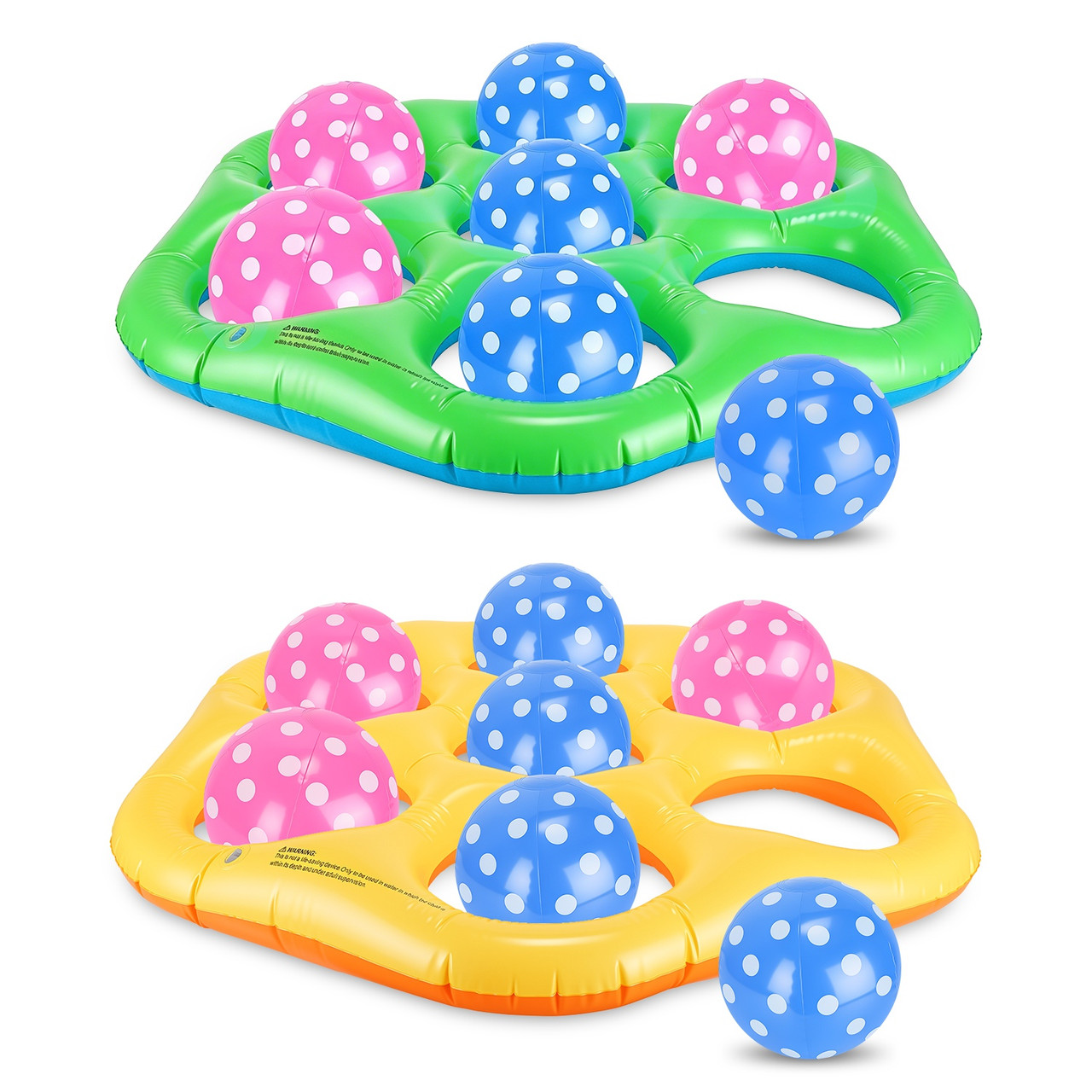 Inflatable Tic-Tac-Toe Pool Game Set  product image