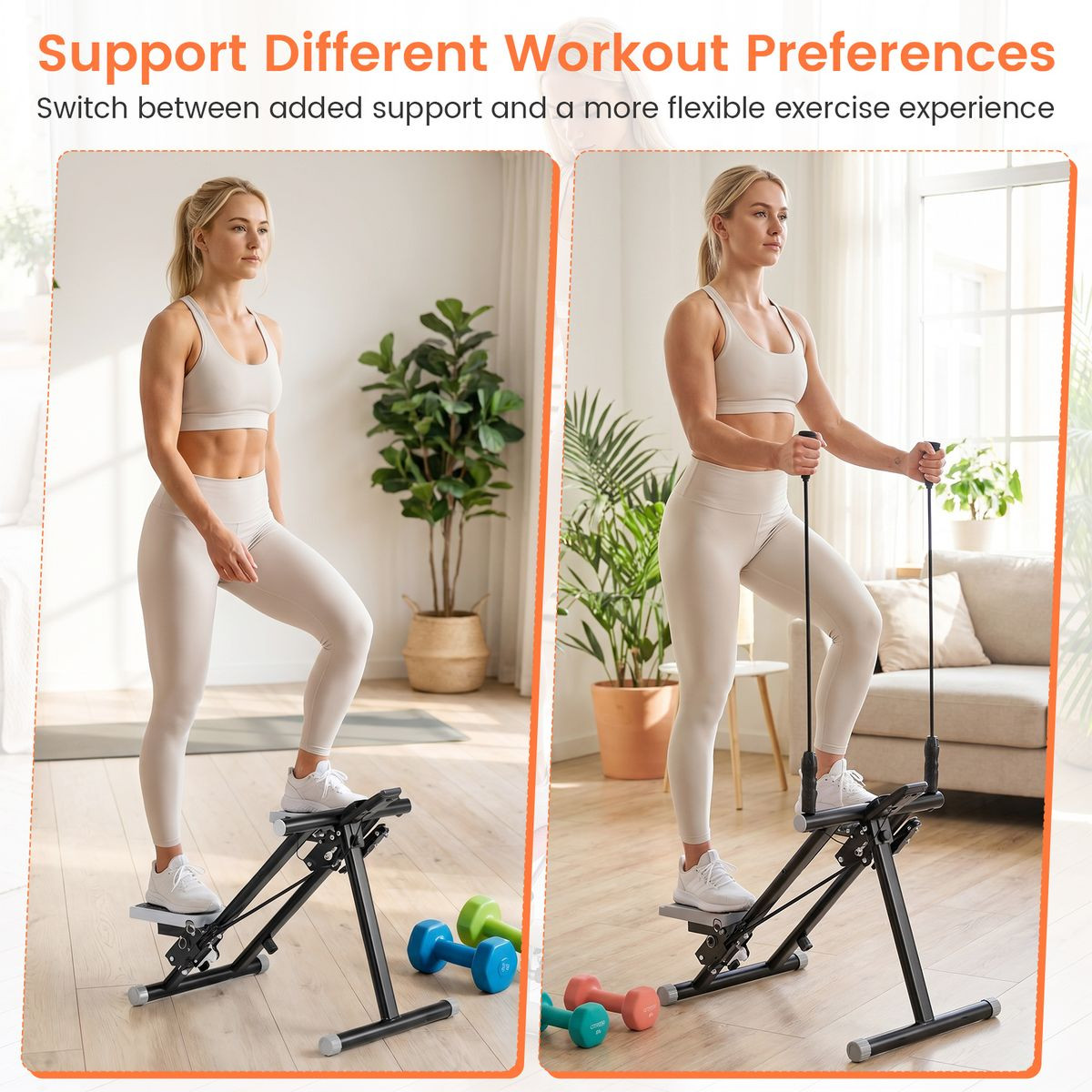 Stair Stepper with Detachable Handlebar product image