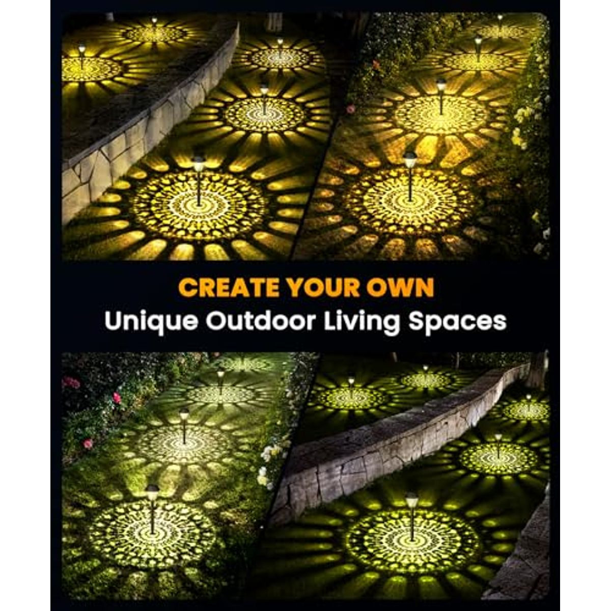 Outdoor You Are the Light Solar Lights (8-Pack) product image