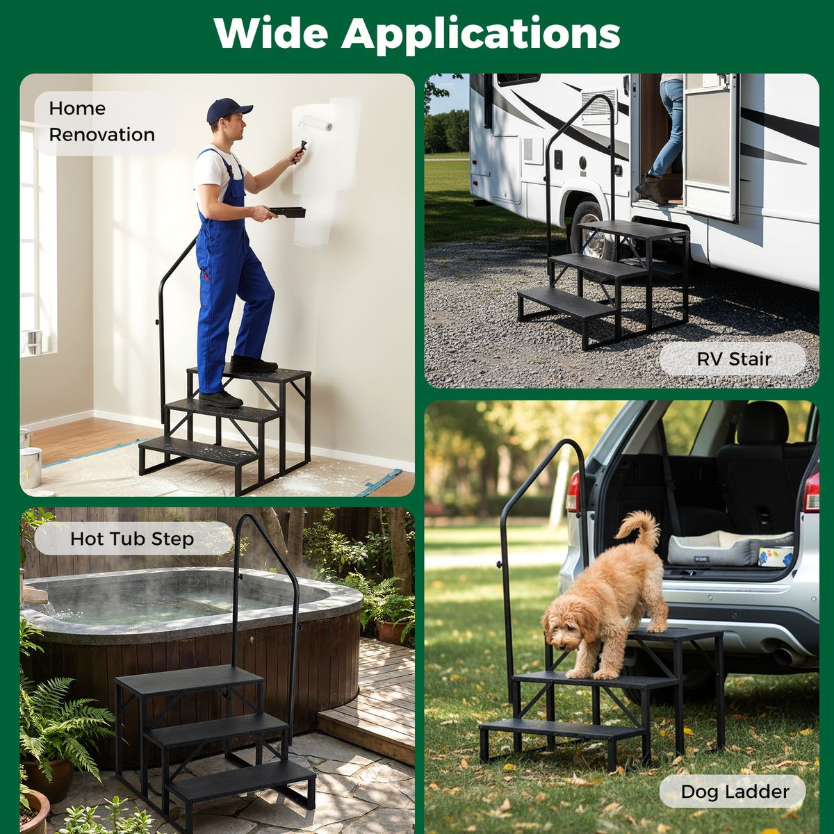 RV Step with Handrail product image