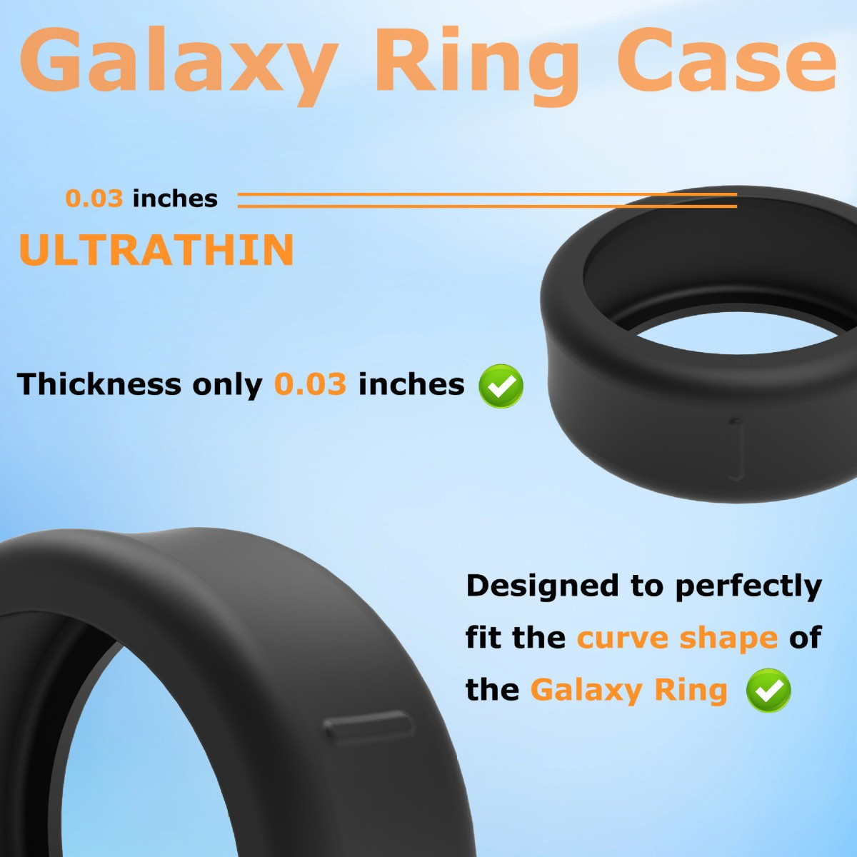 Silicone Protective Ring Cover (3-Pack ) product image