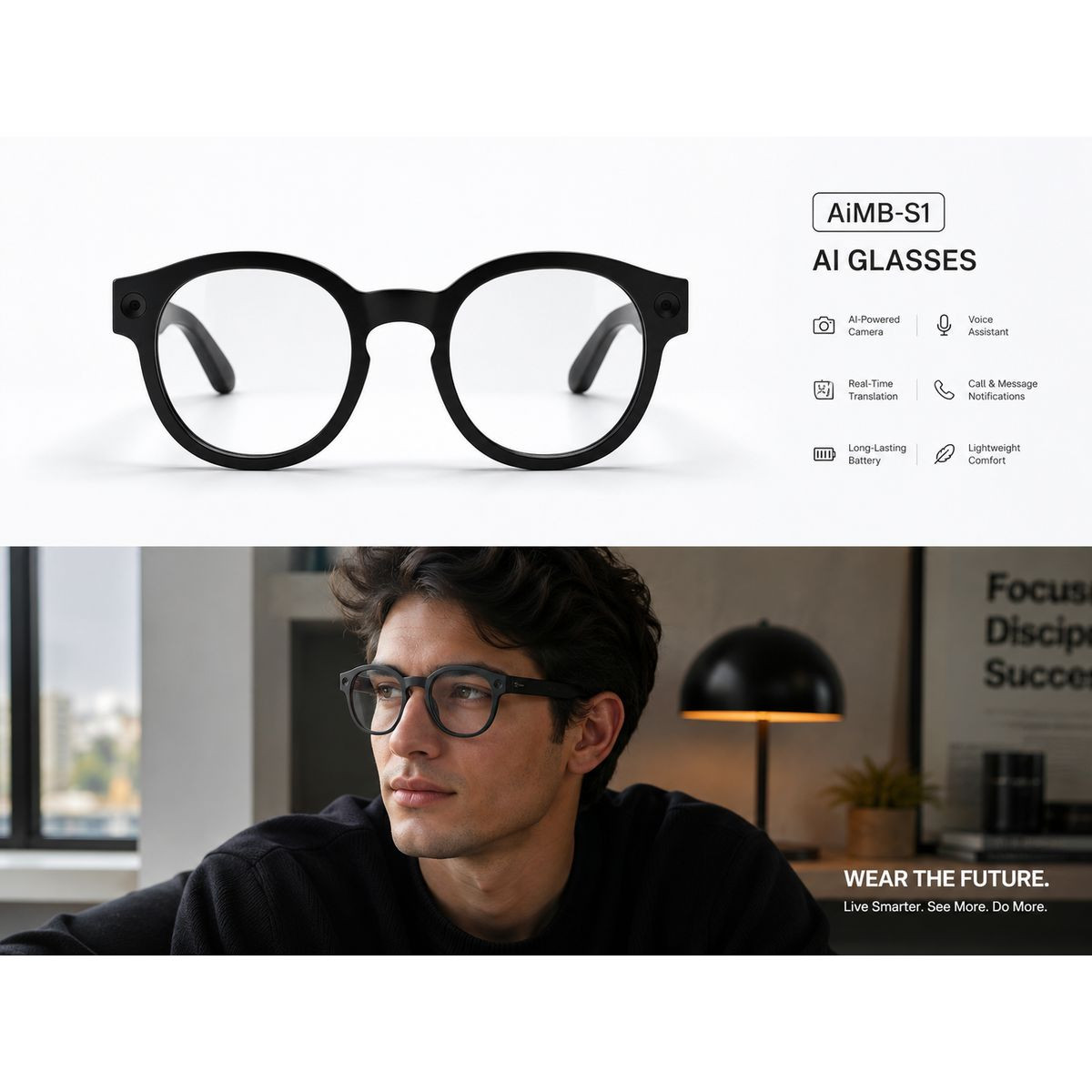 S1 Smart Camera Sunglasses product image