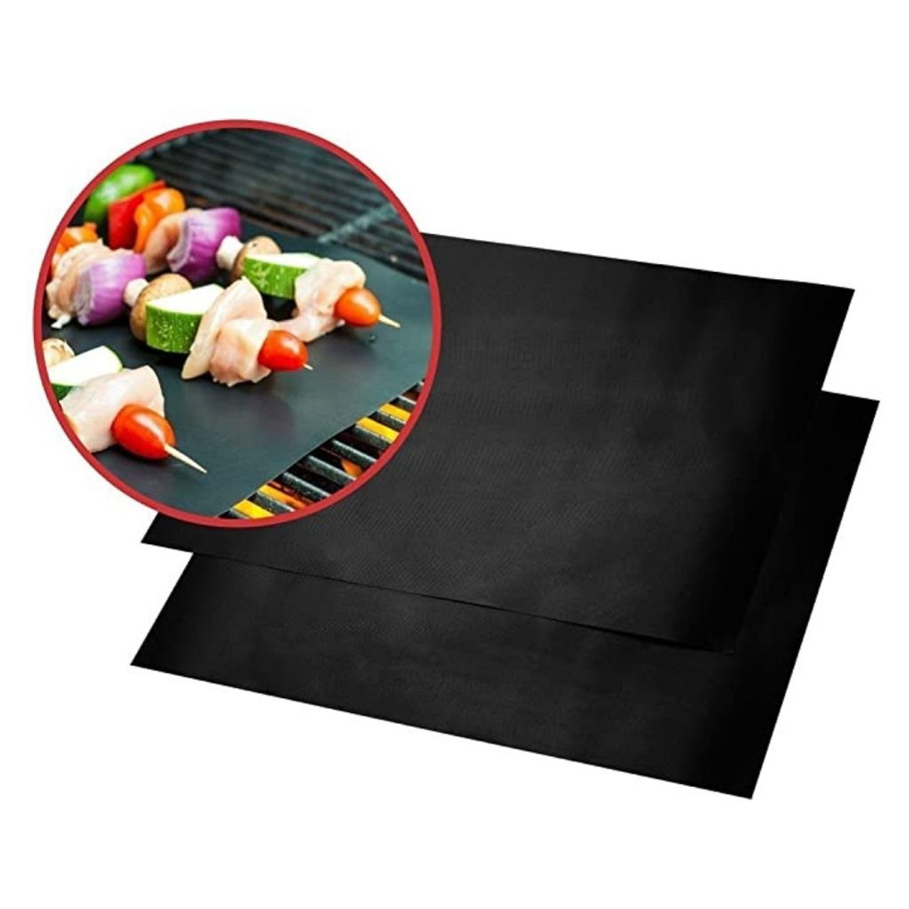 Heavy-Duty Non-Stick Cooking/BBQ Mat for Grilling and Baking (3-Pack) product image