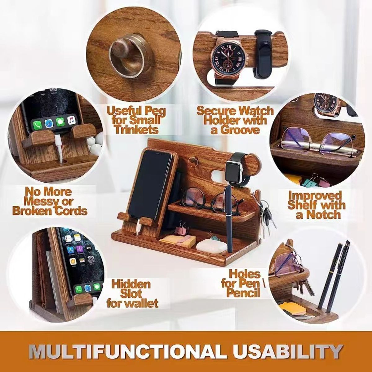  Wood Desk Docking Station product image