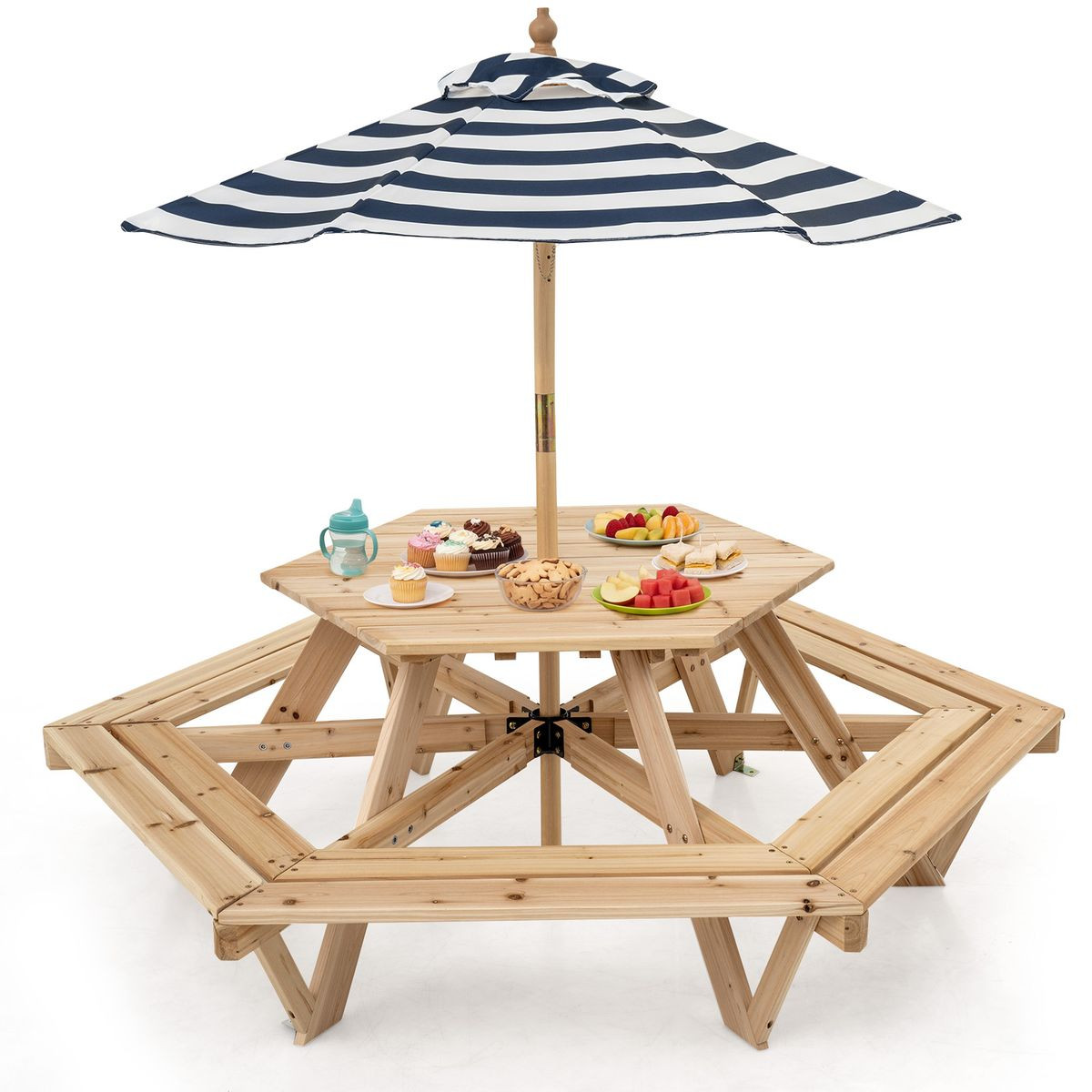 Kids' Hexagonal Picnic Table  product image