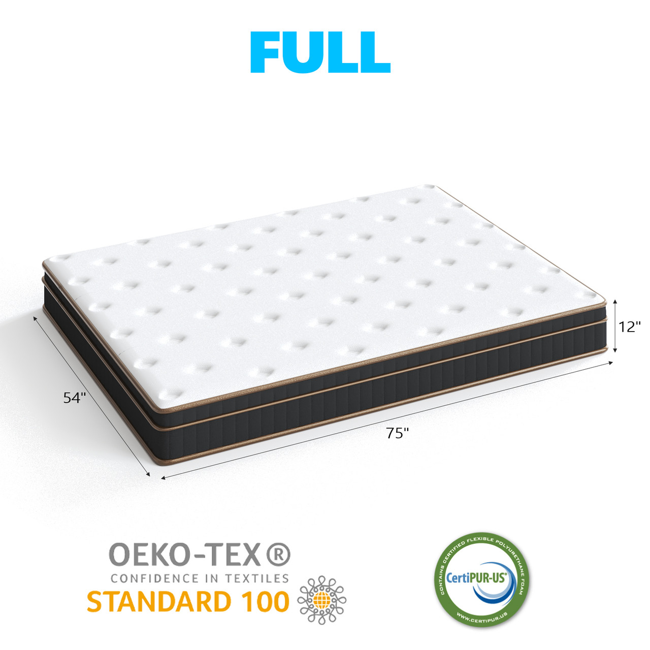 Gel Memory Foam Innerspring Mattress product image