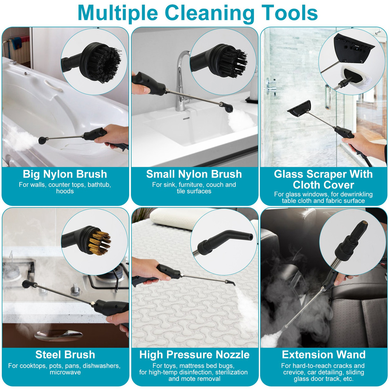 Handheld High Temperature Steam Cleaner product image