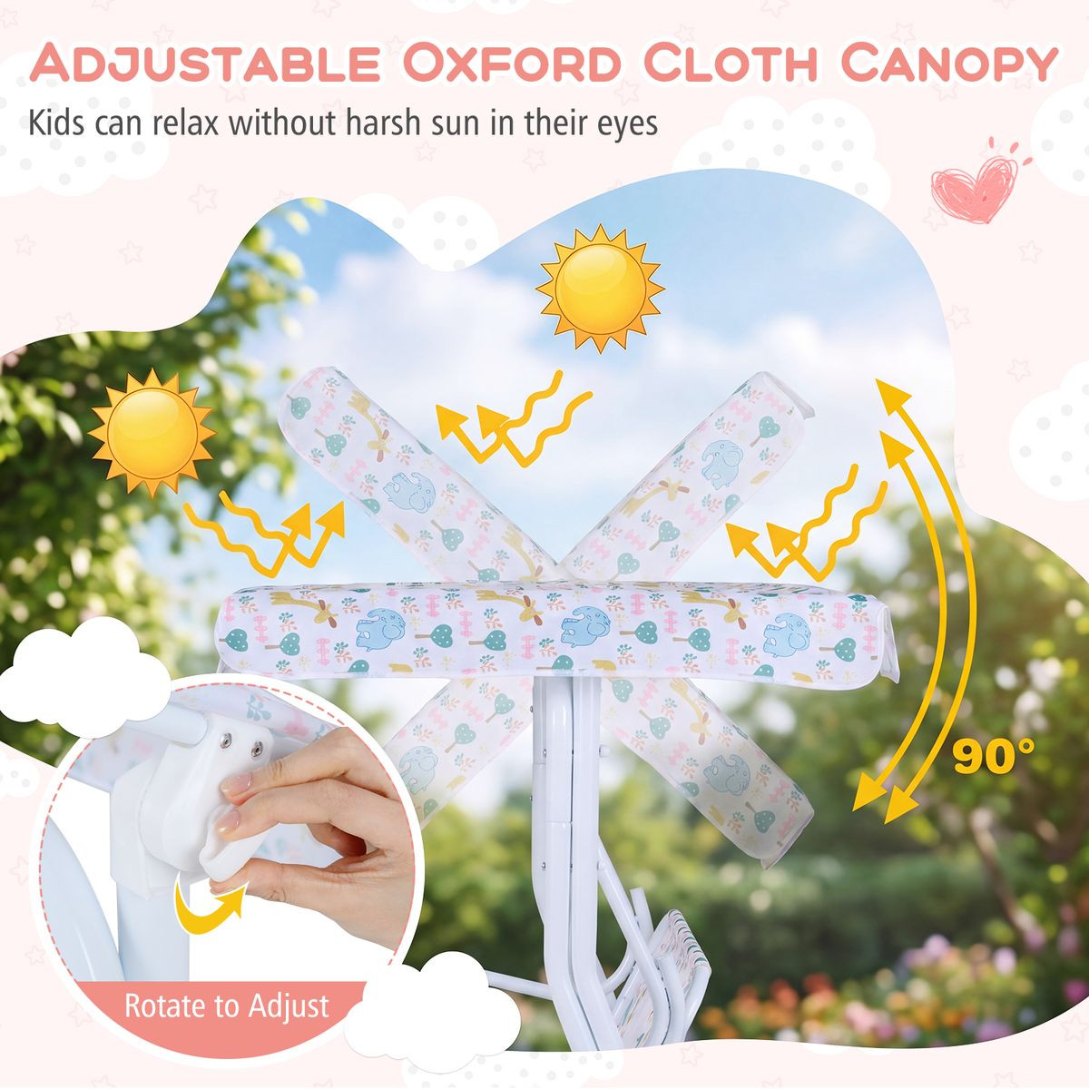 Kids' Outdoor Patio Swing product image