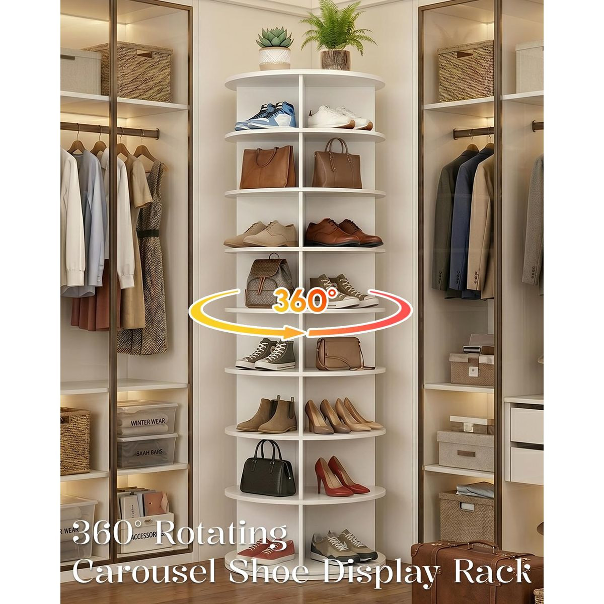 Spinning  Display Shoe Storage  product image