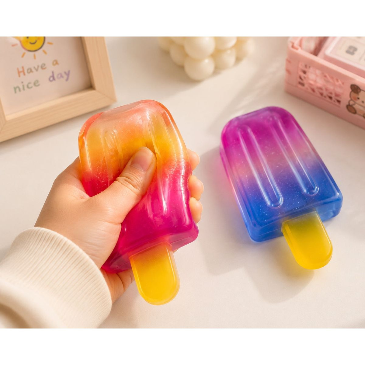 Rainbow Popsicle Squishy Toy (2-Pack) product image