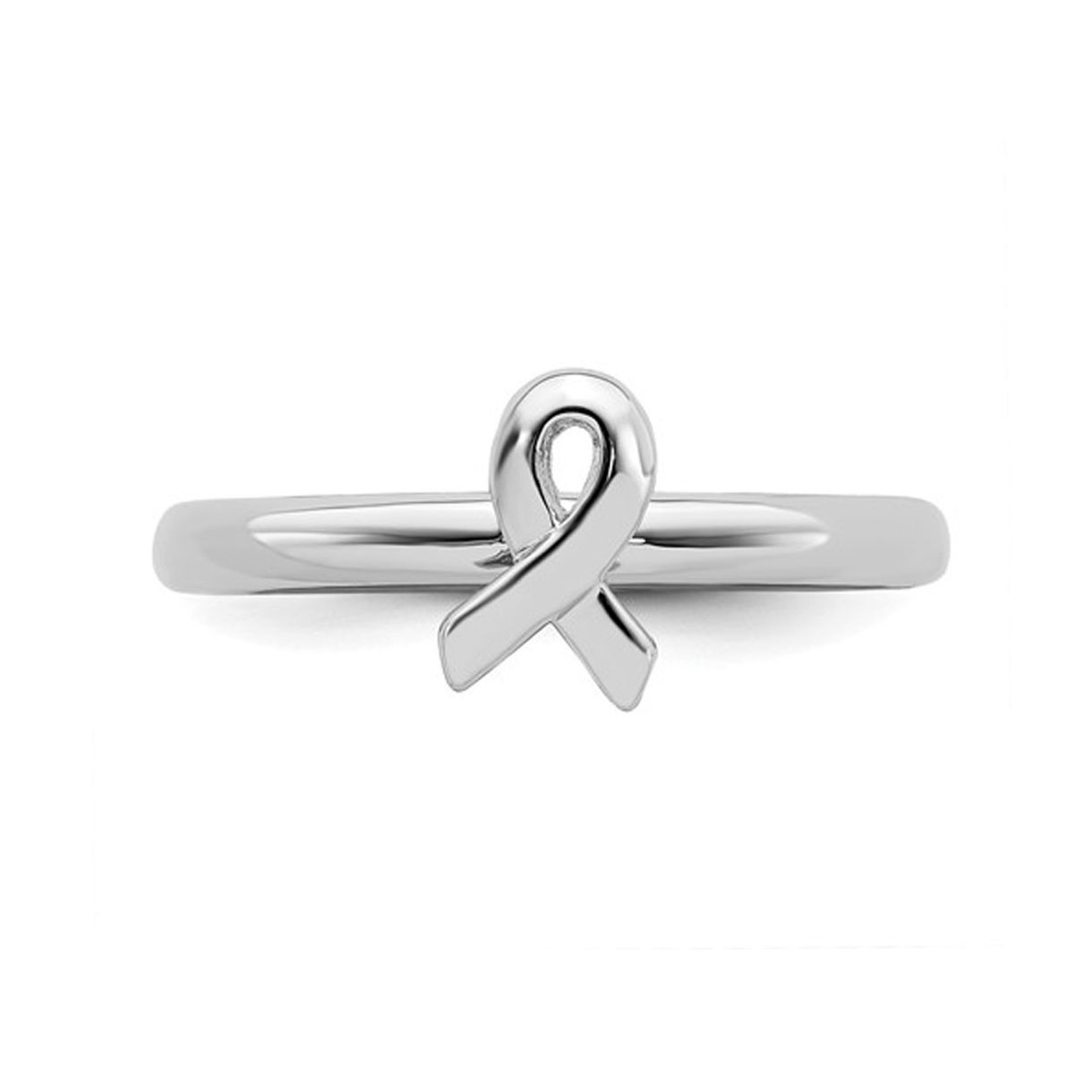 Sterling Silver Awareness Ribbon Ring product image