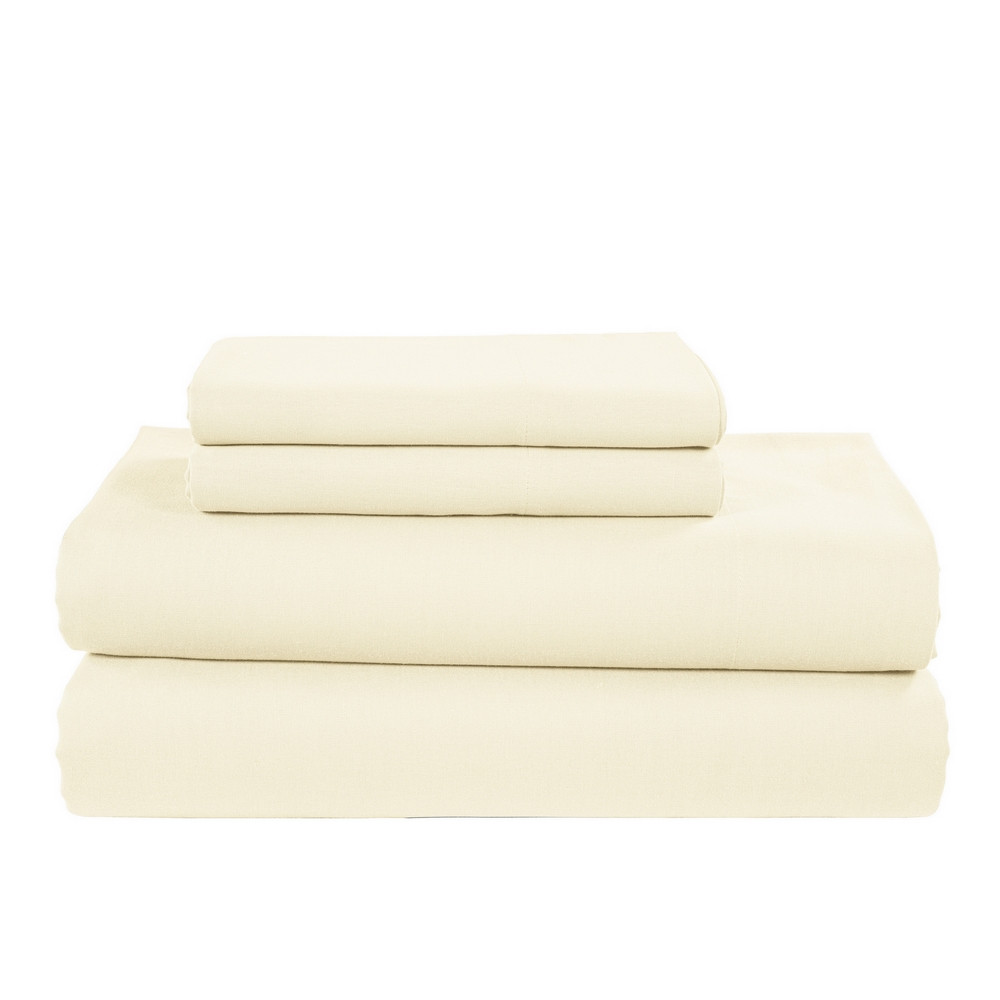 Kathy Ireland Lyocell and Linen Blend Sheet Set (4 Pieces) product image