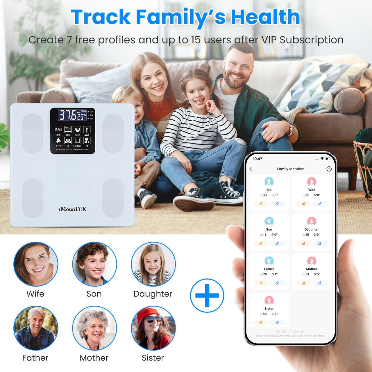 Smart Body Composition Digital Scale product image